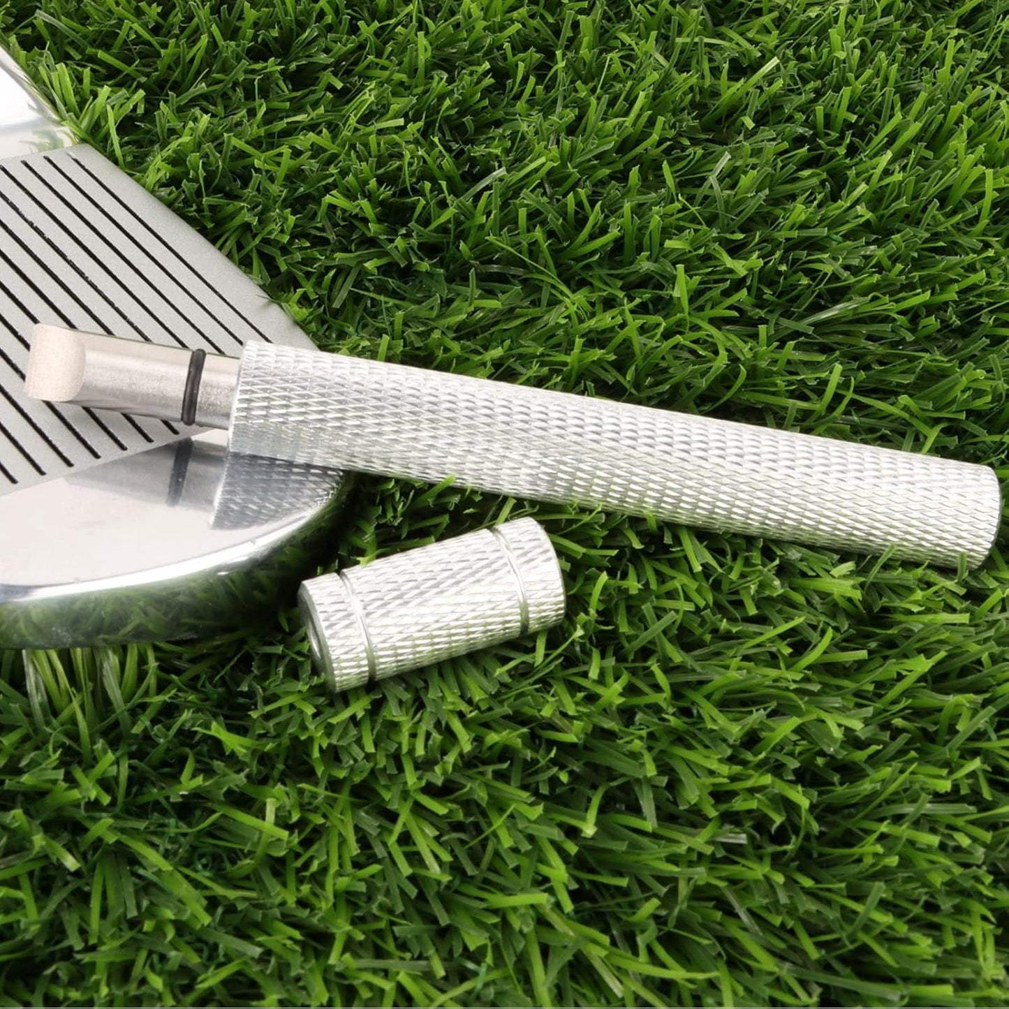 Bulex Golf Club Groove Sharpener, Re-Grooving Tool and Cleaner for Wedges & Irons - Generate Optimal Backspin - Suitable for U & V-Grooves