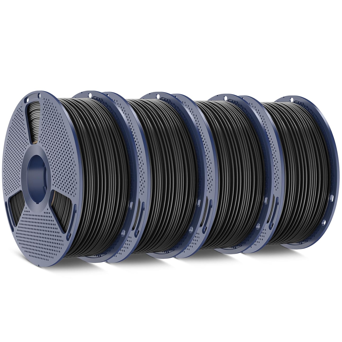 SUNLU ABS Filament 1.75mm 3D Printer Filament Bundle, Excellent Toughness, Strong and Durable, Individually Vacuum Packed, 4kg i