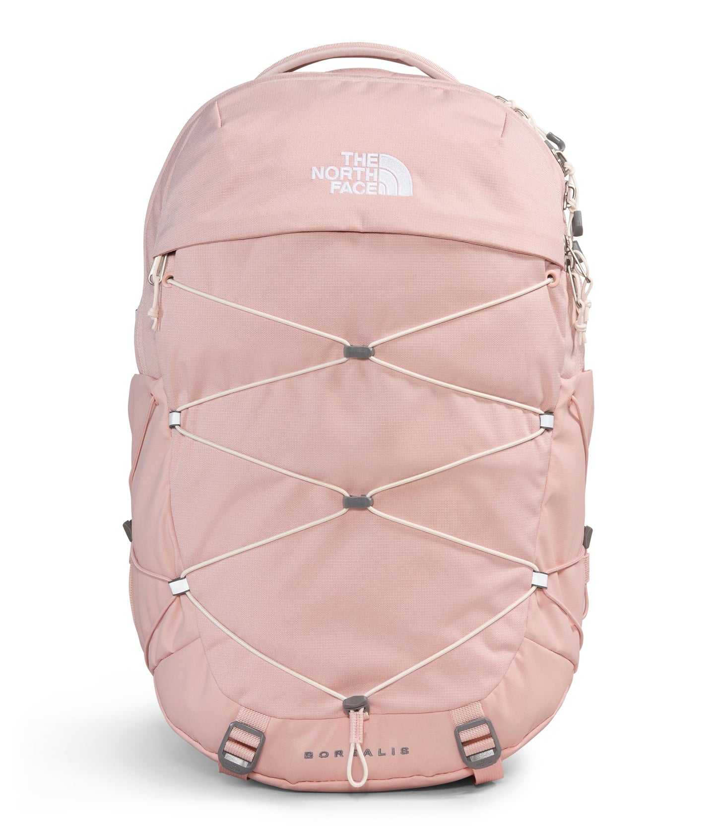 THE NORTH FACE Womens Borealis Commuter Laptop Backpack Pink Moss Dark Heather/Gardenia White-NPF One Size-New