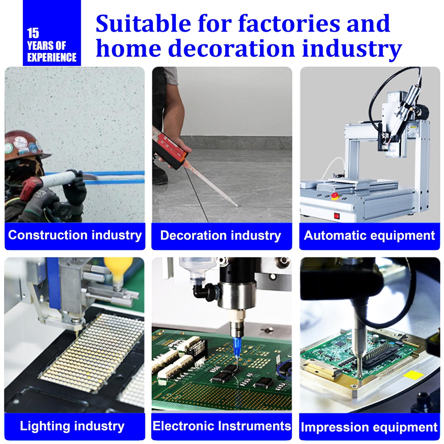 SoKalChw Mixing dispensing gun, Epoxy glue gun, AB Impression Material Gun ratio 1:1/2:1 for 50ml, Compatible with 3M adhesive 04747 cartridges and double cartridges, With 10 pcs 3.3in mixing nozzl