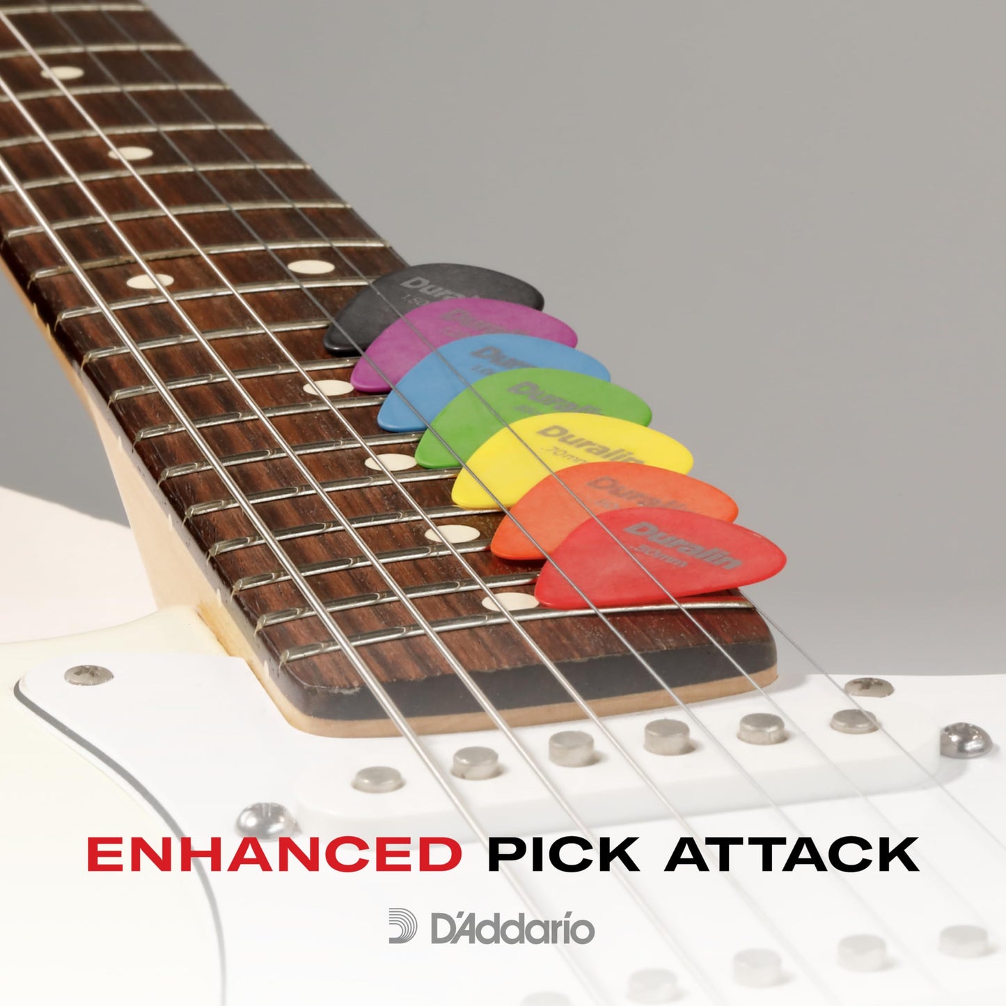 Daddario Planet Waves 10 Standard Guitar Picks - Duralin Blue ###Gt!!! Medium/Heavy