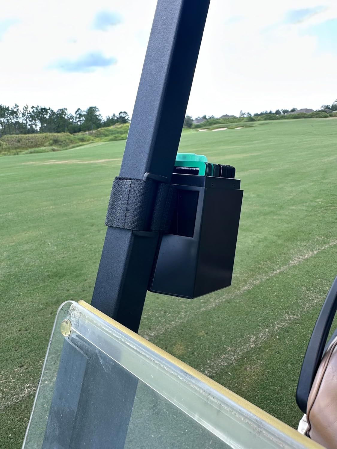 Bad Cards Fore Gambling Golfers (Weatherproof Edition) - On-Course Golf Betting Game, PVC Cards in Durable Plastic Box, Straps to Golf Cart, Fun & Unique Golf Gambling Game for Any Round