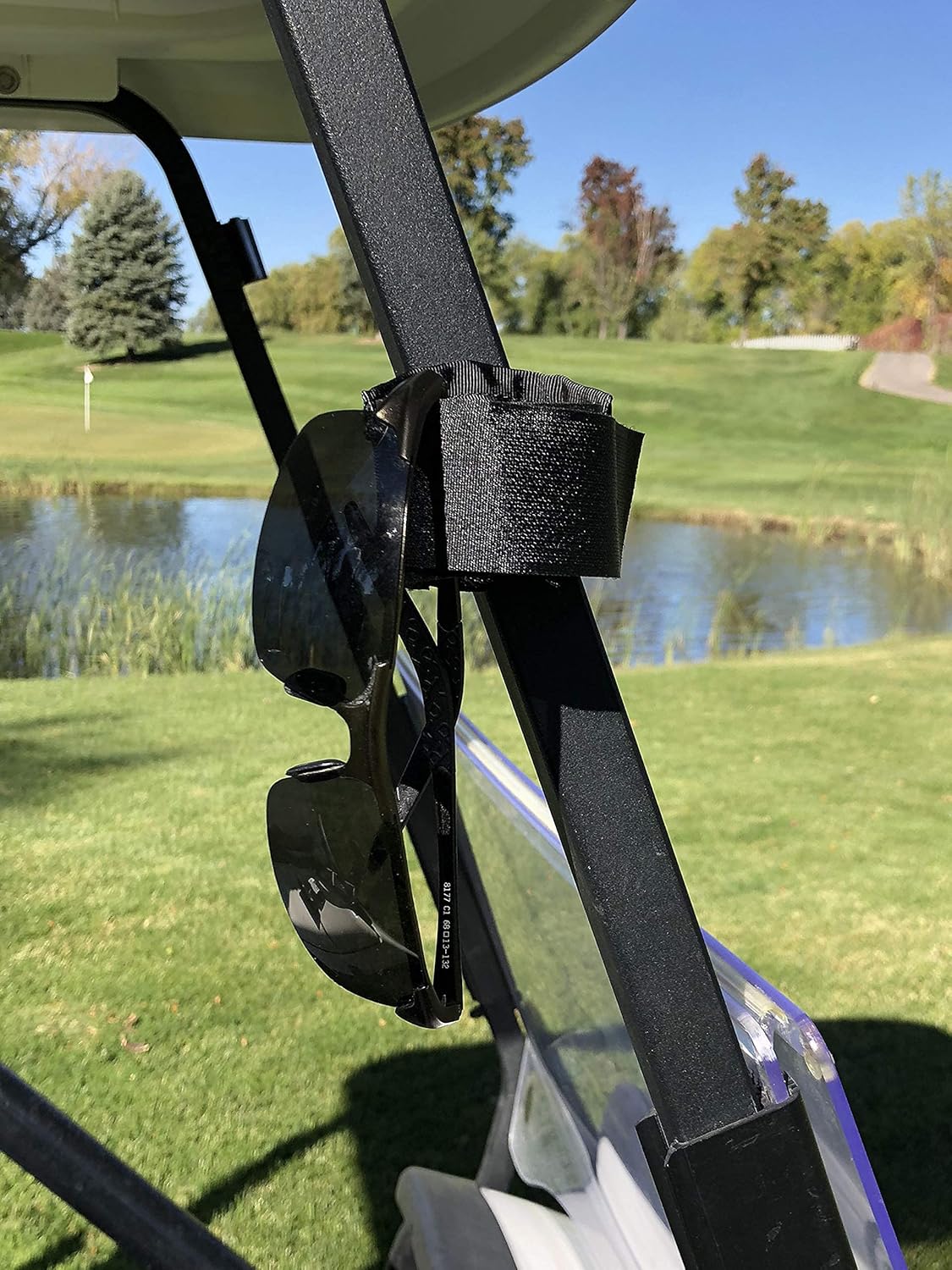Bushwhacker Magnetic Multi-Purpose Mount for Golf Cart Railing – Ideal for Rangefinder, GPS, Quick Accessory Case, Strap, Towel Holder, and Rail Bar Attachment for Easy Access
