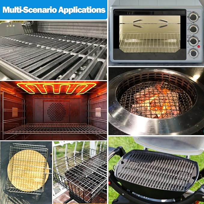 XANGNIER 5 Pack No Scrub Oven Rack Cleaning Bags,No Cleaner Included,Simple to Use,No Messy Hands Reusable Leakproof Soaking Cleaner Bags for Removable Metal Rack,BBQ Grills,Grill Grate