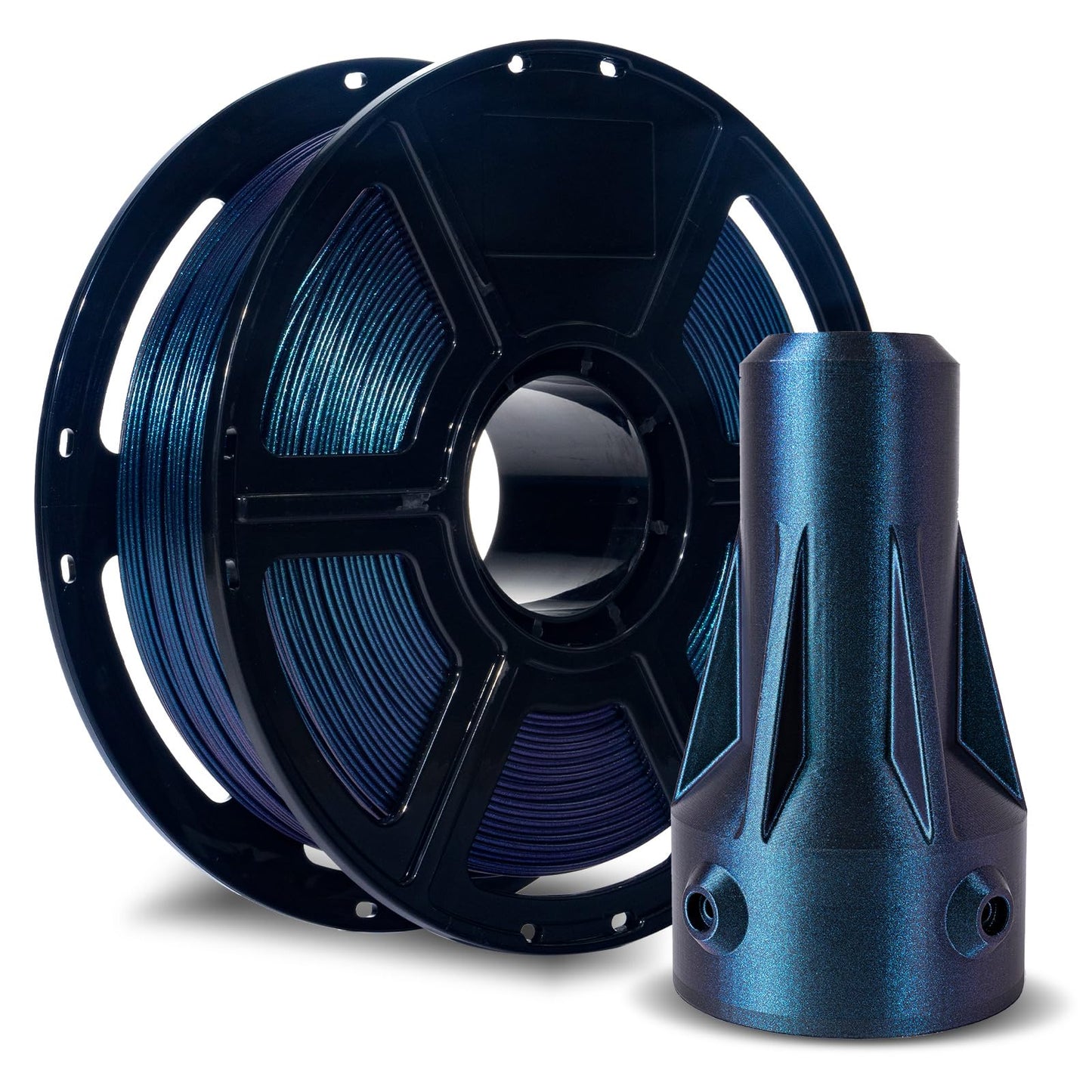 FLASHFORGE ASA Filament 1.75mm Burnt Titanium, 3D Printer Filament 1kg (2.2lbs) Spool, Dimensional Accuracy +/- 0.02mm, Durable,