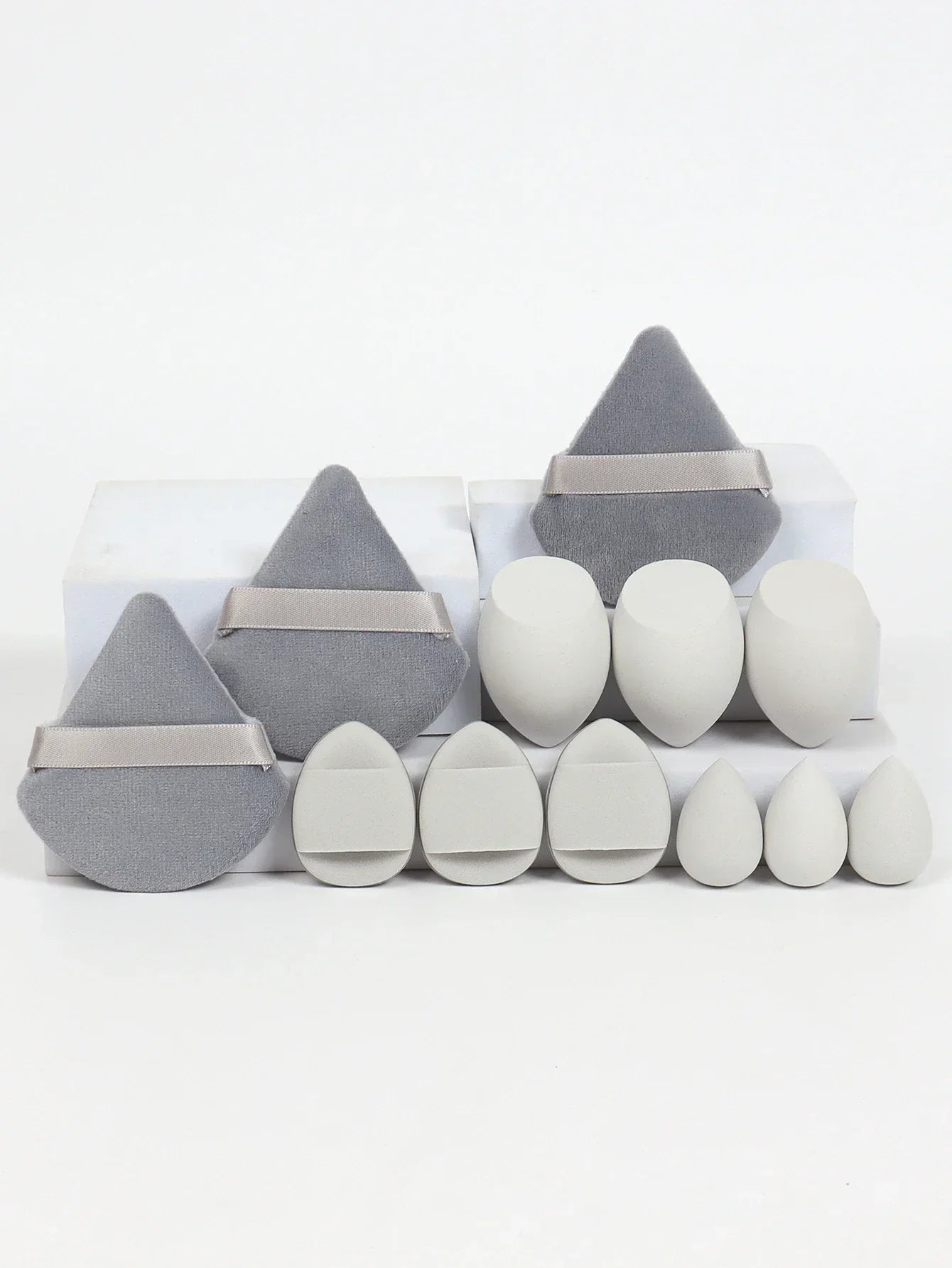 GlamEase 12-Piece Makeup Sponge Set