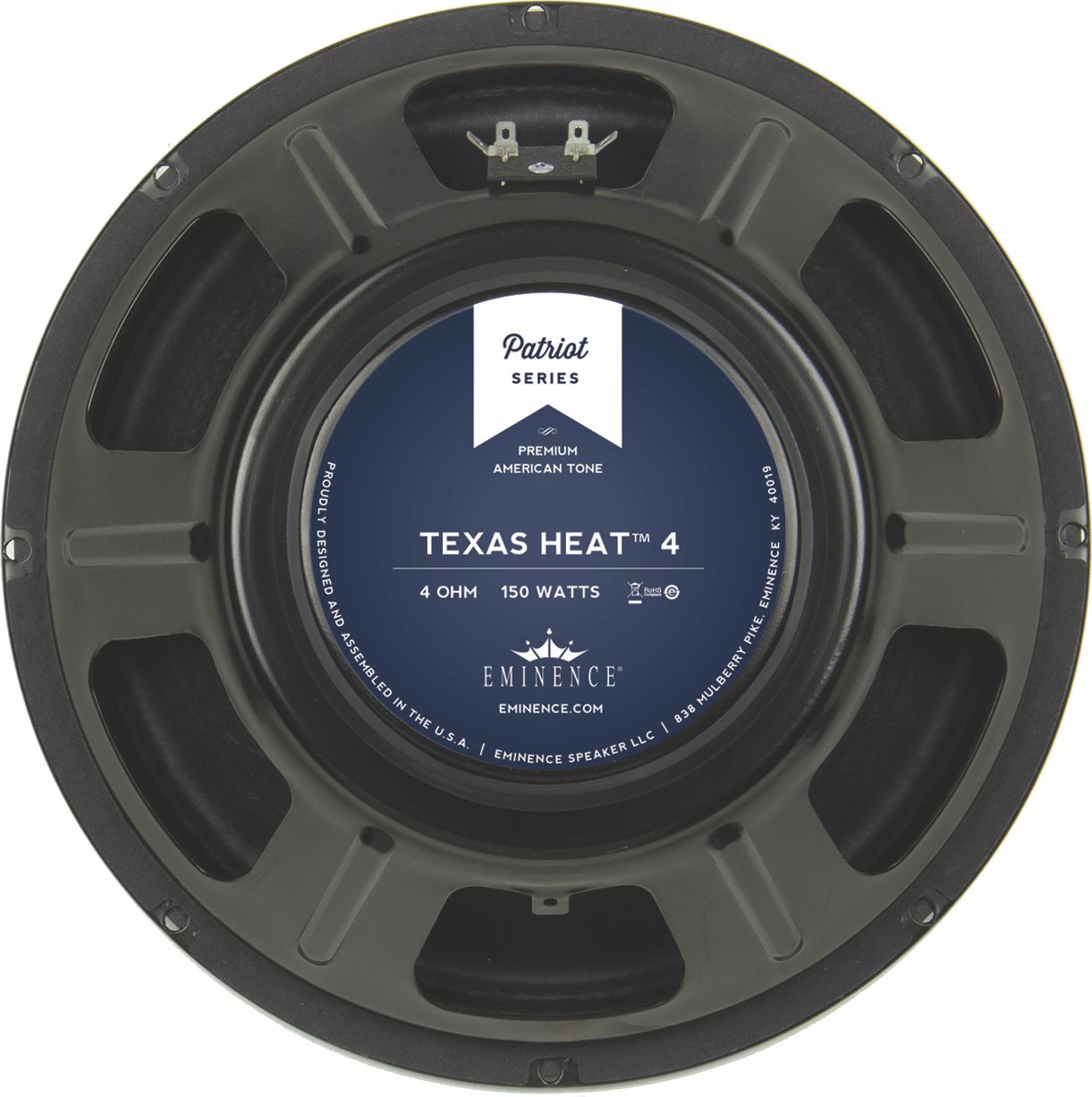 12-in, 4 ohms, 150W, recommended for American Rock, Blues, & Southern Rock-in