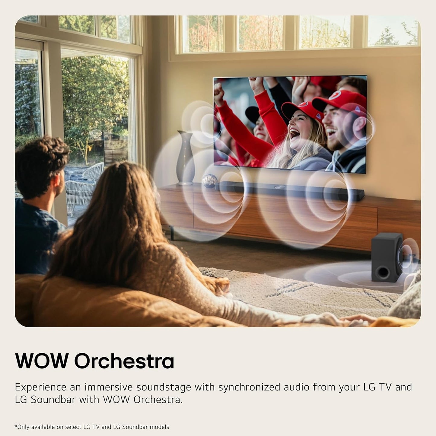 S40TR 4.1 Ch. Home Theater Soundbar with Rear Surround Speakers and Wireless Subwoofer, Wow Interface, Dolby Audio, AI Sound Pro, 2024 Model, Amazon Exclusive