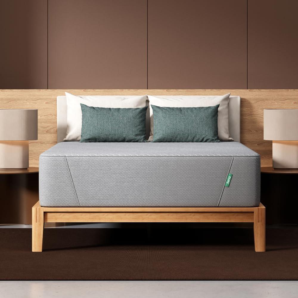 14" Queen Memory Foam Mattress & 2 Bonus Pillows - Medium Firm - 180 Night Trial - Premium Pressure-Relieving Layers - 10 Year Warranty - Mattress in a Box - Certipur-Us Certified