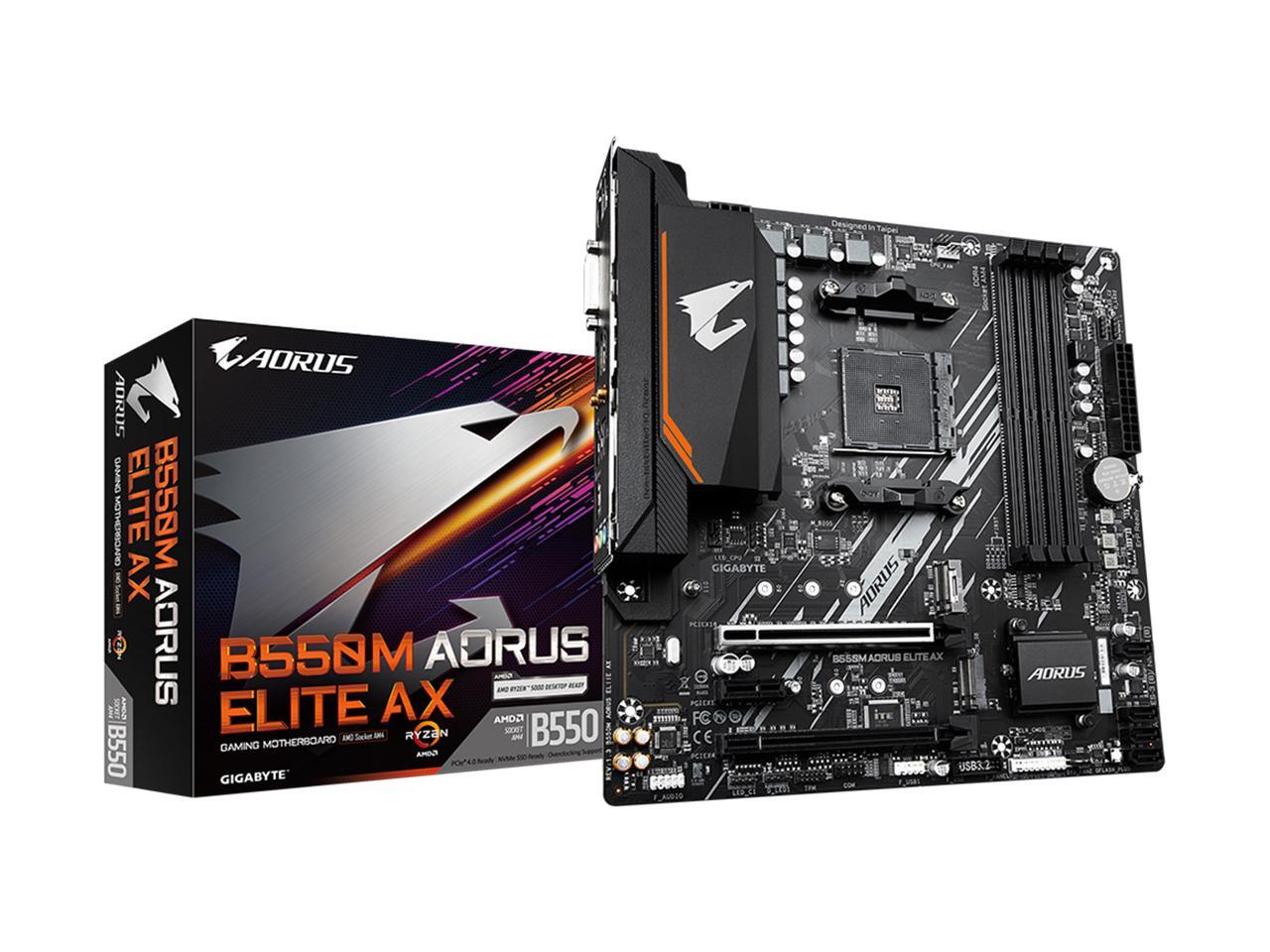 MB gIgABYTEB550M AORUS ELITE AX R-New