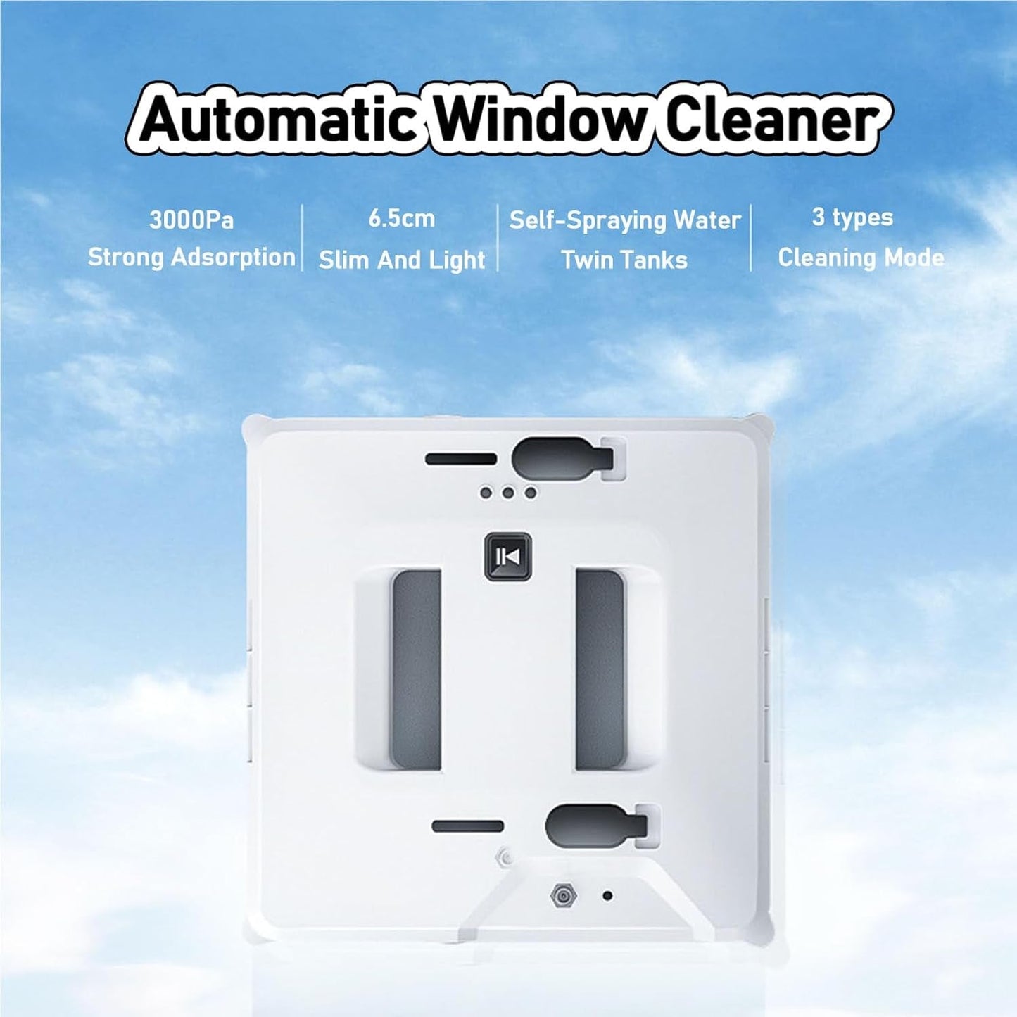 Window Cleaning Robot High Suction Electric Window Cleaner Robot Anti-Falling Remote Control Robot Vacuum Cleaner