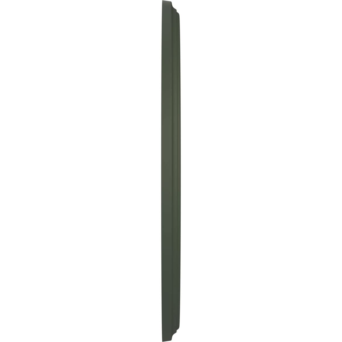 16Od X 3 1/2Id X 1P Berkshire Thermoformed Pvc Ceiling Medallion (Fits Canopies Up To 7), Ultracover Satin Hunt Club Green