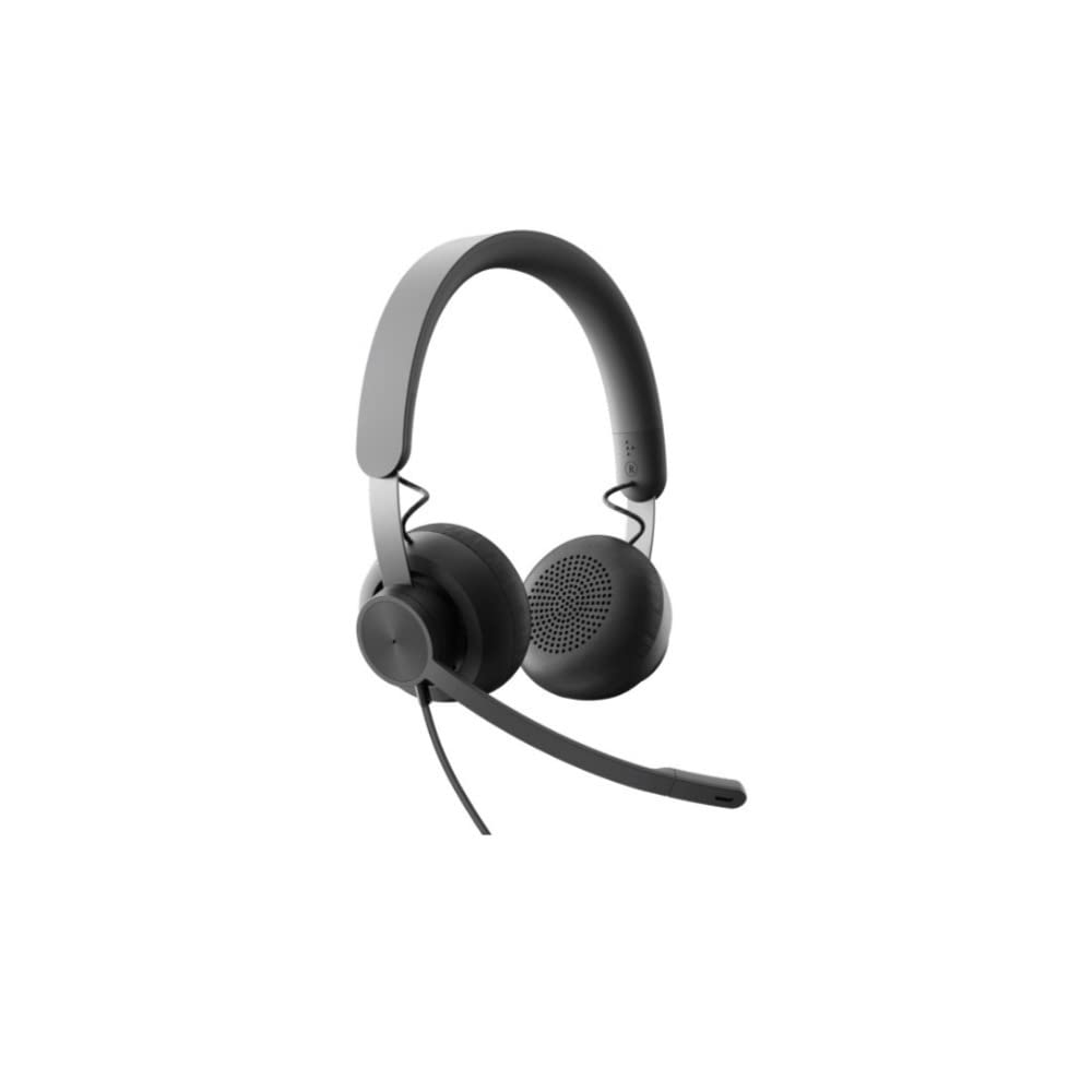 Logitech Zone 750 Headset, 7.1X6.5X2.6