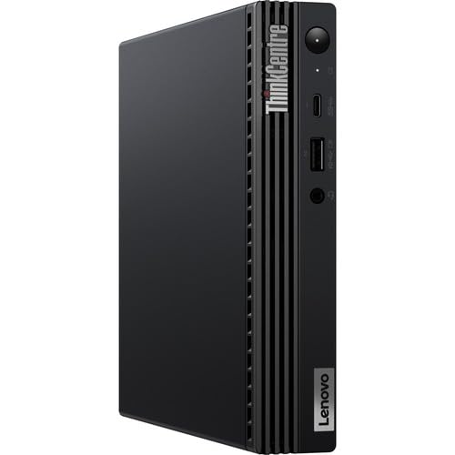 Lenovo Thinkcentre M80Q 11Dn0097Us Black Mini Desktop, I3-10100T, 8Gb, 128Gb Pcie Ssd, Intel Uhd 630, Windows 10 Pro