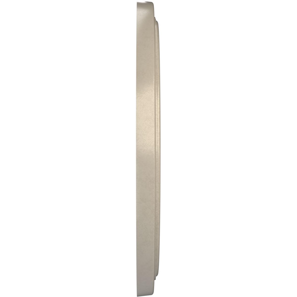 19Od X 3 1/2Id X 1 1/2P Traditional Thermoformed Pvc Ceiling Medallion (Fits Canopies Up To 11 1/2), Universal Metallic Pearl Mi