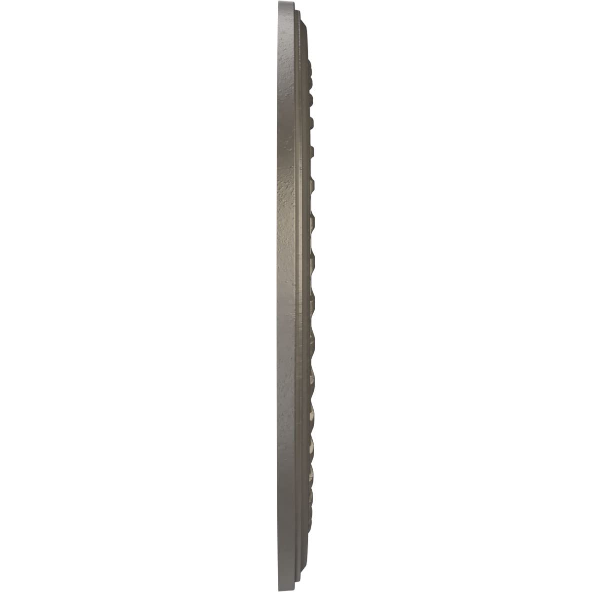 Ekena Millwork Cmp22Codst Cole Thermoformed Pvc Ceiling Medallion (Fits Canopies Up To 6), 22Od X 3 1/2Id X 1P, Universal Aged M