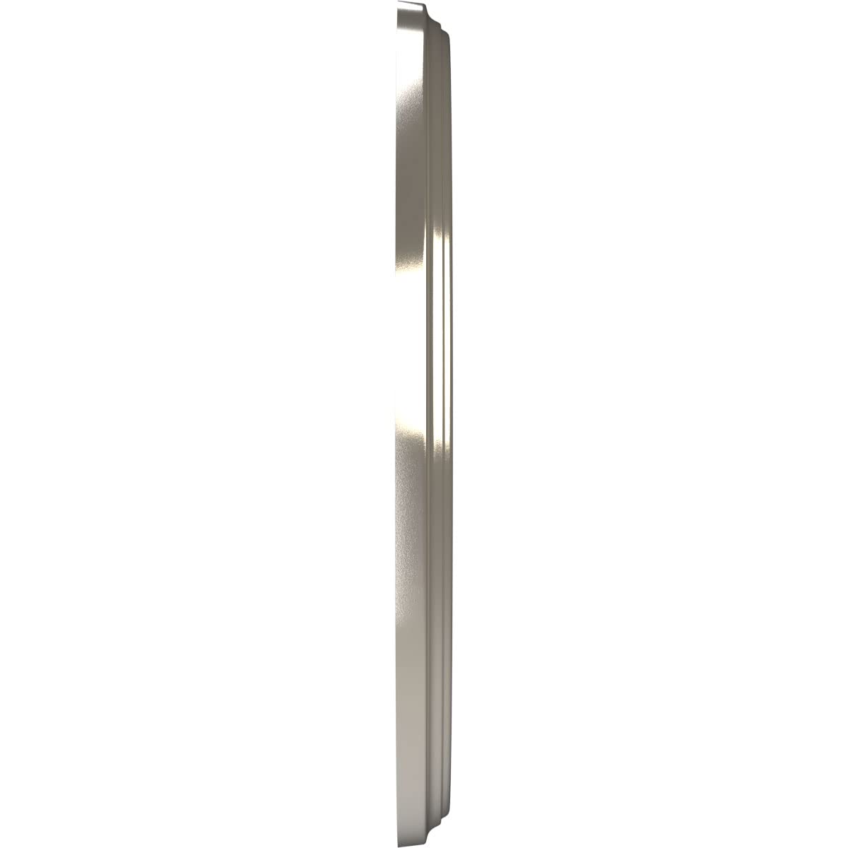 Ekena Millwork Cmp13Bebcr Berkshire Thermoformed Pvc Ceiling Medallion (Fits Canopies Up To 5 3/4), 13Od X 3 1/2Id X 3/4P, Brigh