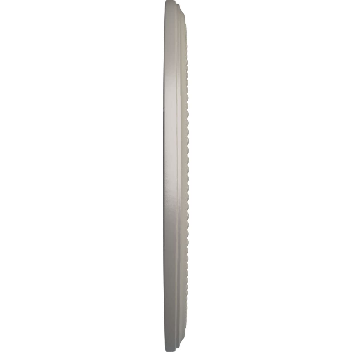Ekena Millwork Cm18Dipws Diane Ceiling Medallion, 18Od X 3 5/8Id X 1 1/8P (Fits Canopies Up To 5 3/8), Hand-Painted Pearl White