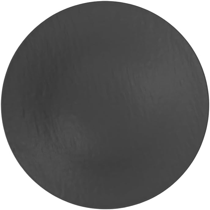 Villeroy & Boch Manufacture Rock Deep/Rim Bowl, 11.5 in, Premium Porcelain, Made in Germany, Black