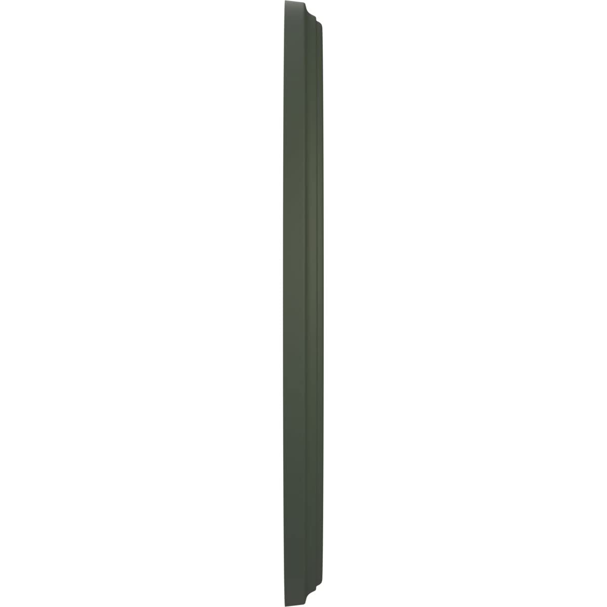 Ekena Millwork 10Od X 3 1/2Id X 3/4P Berkshire Thermoformed Pvc Ceiling Medallion (Fits Canopies Up To 4 1/2), Ultracover Satin