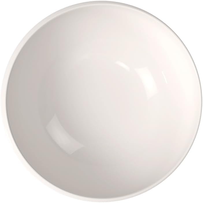 Villeroy & Boch NewMoon Large Salad Bowl for Every Occasion Premium Porcelain White Dishwasher Safe, 135 oz