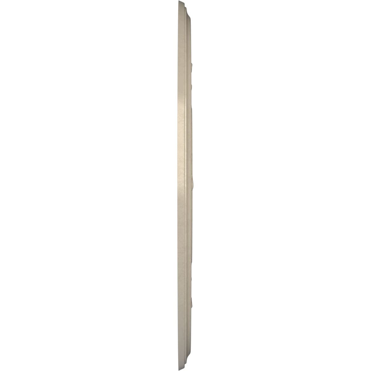 Ekena Millwork Cmp19Baepe Baltimore Thermoformed Pvc Ceiling Medallion (Fits Canopies Up To 7 3/4), 19Od X 3 1/2Id X 1P, Univers