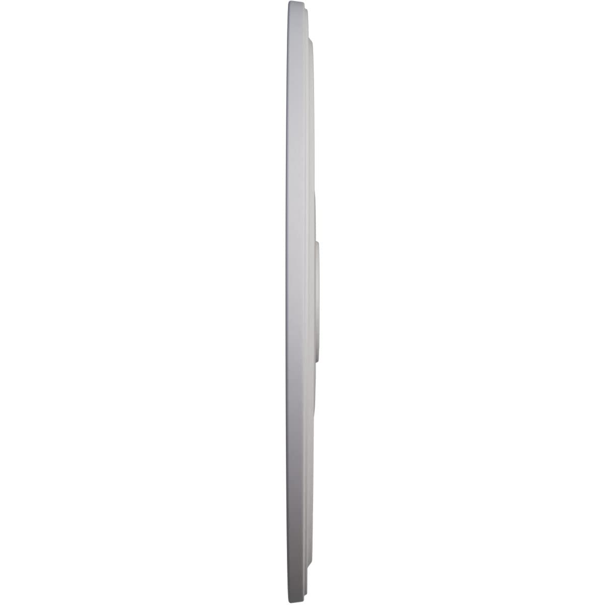 Ekena Millwork Cm24Diuwf Diane Ceiling Medallion, 24Od X 3 5/8Id X 1 1/4P (Fits Canopies Up To 6 1/4), Hand-Painted Ultra Pure W