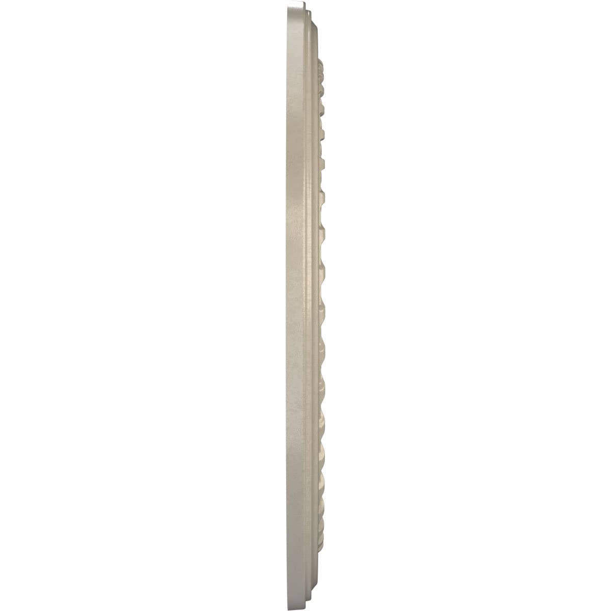 Ekena Millwork Cmp13Coepe Cole Thermoformed Pvc Ceiling Medallion (Fits Canopies Up To 4 1/4), 13Od X 3 1/2Id X 3/4P, Universal