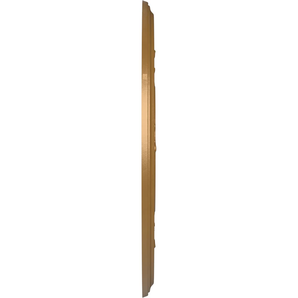 Ekena Millwork Cmp16Bacgh Baltimore Thermoformed Pvc Ceiling Medallion (Fits Canopies Up To 6 1/2), 16Od X 3 1/2Id X 1P, Metalli