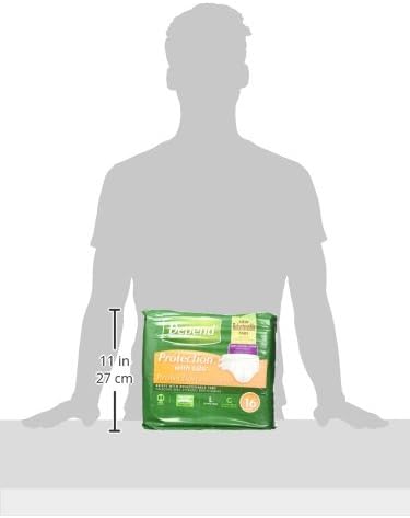 Depend Protection with Tabs, [Large], Maximum Absorbency, 16-Count Package
