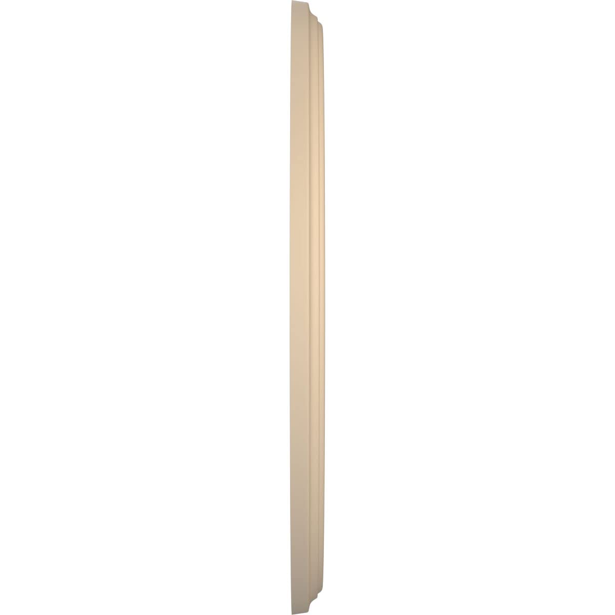 16Od X 3 1/2Id X 1P Berkshire Thermoformed Pvc Ceiling Medallion (Fits Canopies Up To 7), Ultracover Satin Smokey Beige