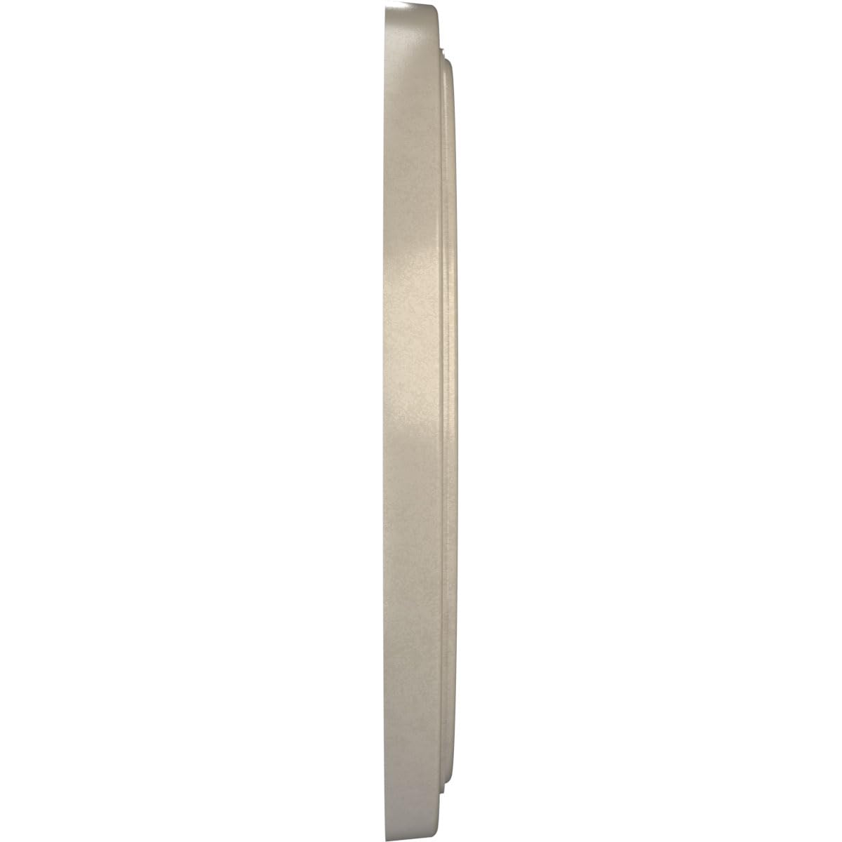 16Od X 3 1/2Id X 1 3/8P Traditional Thermoformed Pvc Ceiling Medallion (Fits Canopies Up To 9 1/2), Universal Metallic Pearl Mis