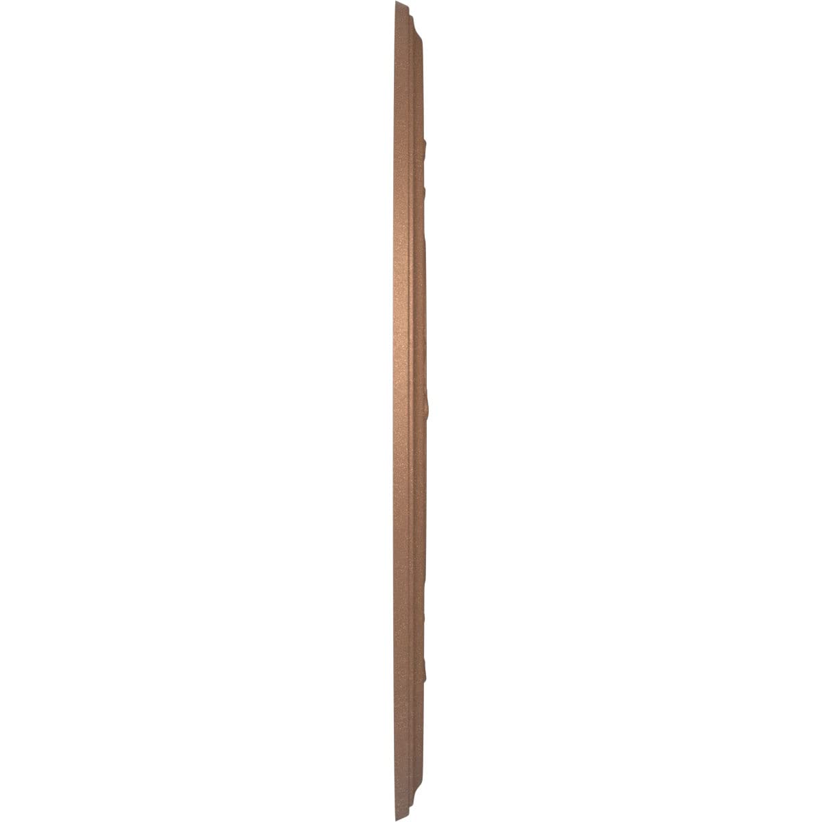 Ekena Millwork 19Od X 3 1/2Id X 1P Baltimore Thermoformed Pvc Ceiling Medallion (Fits Canopies Up To 7 3/4), Aged Copper