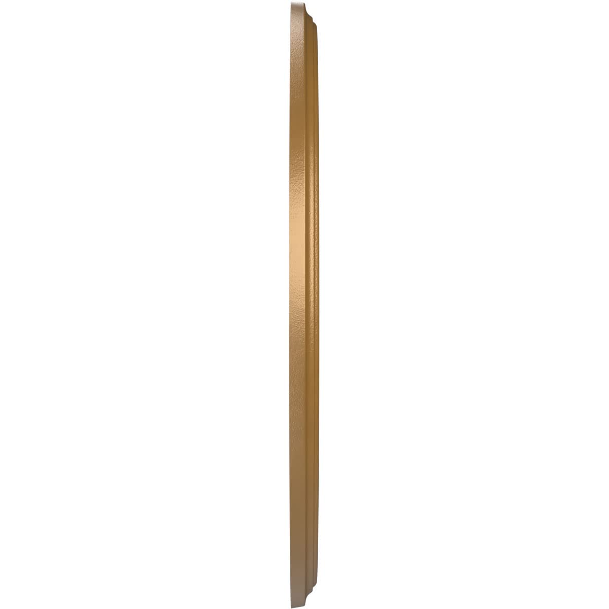 Ekena Millwork Cmp19Becgh Berkshire Thermoformed Pvc Ceiling Medallion (Fits Canopies Up To 8 3/8), 19Od X 3 1/2Id X 1P, Metalli