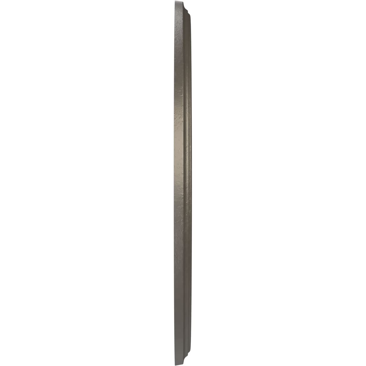 Ekena Millwork Cmp19Bedst Berkshire Thermoformed Pvc Ceiling Medallion (Fits Canopies Up To 8 3/8), 19Od X 3 1/2Id X 1P, Univers