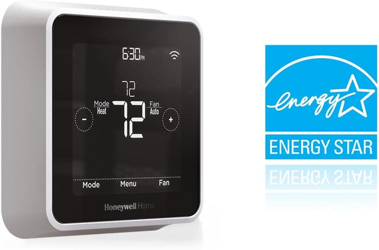 RTH8800WF2022, T5 Wifi Smart Thermostat, 7 Day-Programmable Touchscreen, Alexa Ready, Geofencing Technology, Energy Star, C-Wire Required
