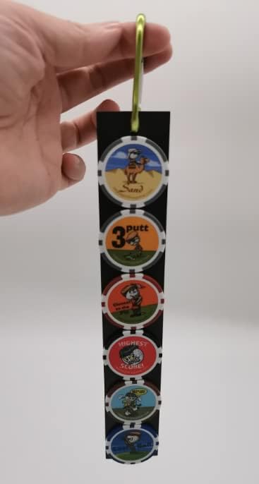 Vegas Golf 4 -Pack Magnetic Chip Strips