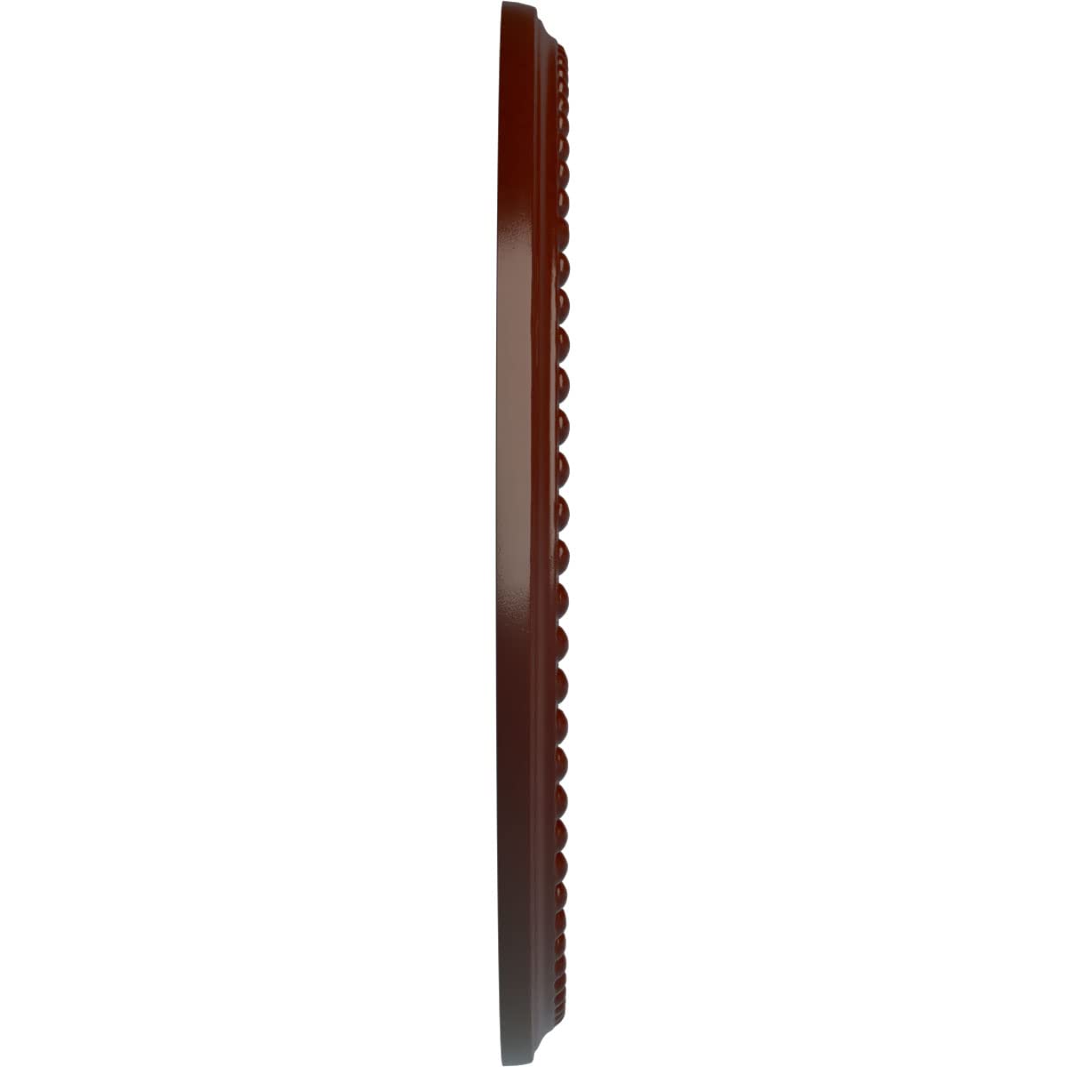 Ekena Millwork Cm12Brbmf 12 1/2Od X 3 7/8Id X 3/4P Bradford Ceiling Medallion, Brushed Mahogany