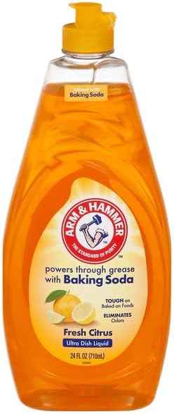 Arm & Hammer, Ultra Dish Liquid Fresh Citrus, 24 Fl Oz