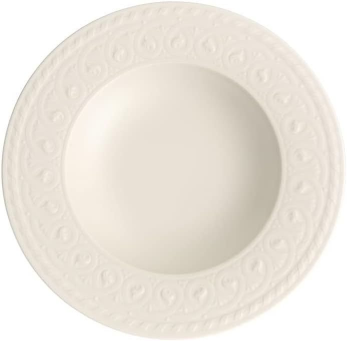 Villeroy & Boch - 1046002700 Villeroy & Boch Cellini Rim Soup, 9.5 oz, White
