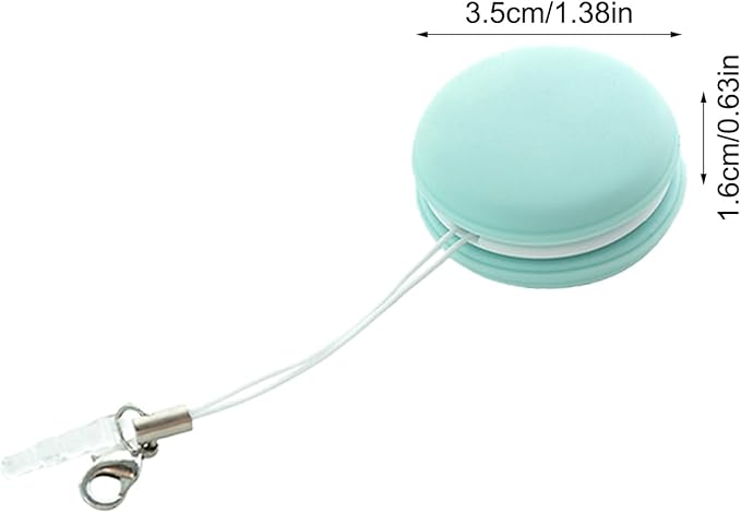 Electronic Screen Cleaner - Glass Cleaning Pendant Ball, Microfiber Wipe Accessory, Portable Non-Scratch System, Fingerprint Smudge Removal, Smartphone Tablet TV Monitor, Small Blue