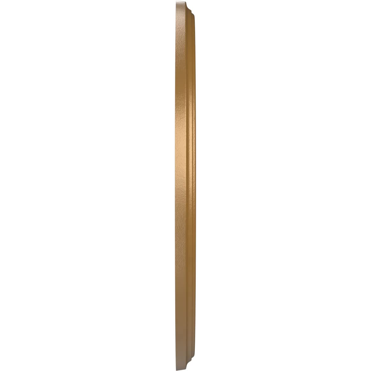 Ekena Millwork Cmp16Becgh Berkshire Thermoformed Pvc Ceiling Medallion (Fits Canopies Up To 7), 16Od X 3 1/2Id X 1P, Metallic Go