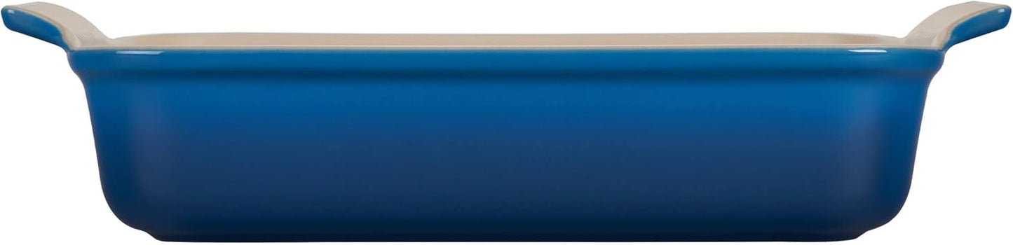 Le Creuset Stoneware Heritage Rectangular Dish, 4 qt. (12" x 9"), Marseille