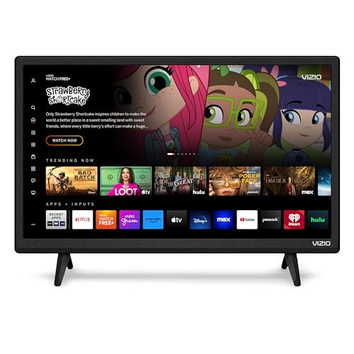 VIZIO 24-inch D-Series Full HD 1080p Smart TV with Apple AirPlay and Chromecast Built-in  Alexa Compatibility  D24f-J09  2022 Model-New