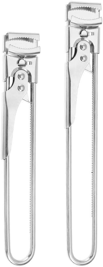 Jar Openers for Seniors, Jar Opener Gripper, Can Opener Manual, Adjustable Stainless Steel Jar Opener for Children and the Elderly. (1)