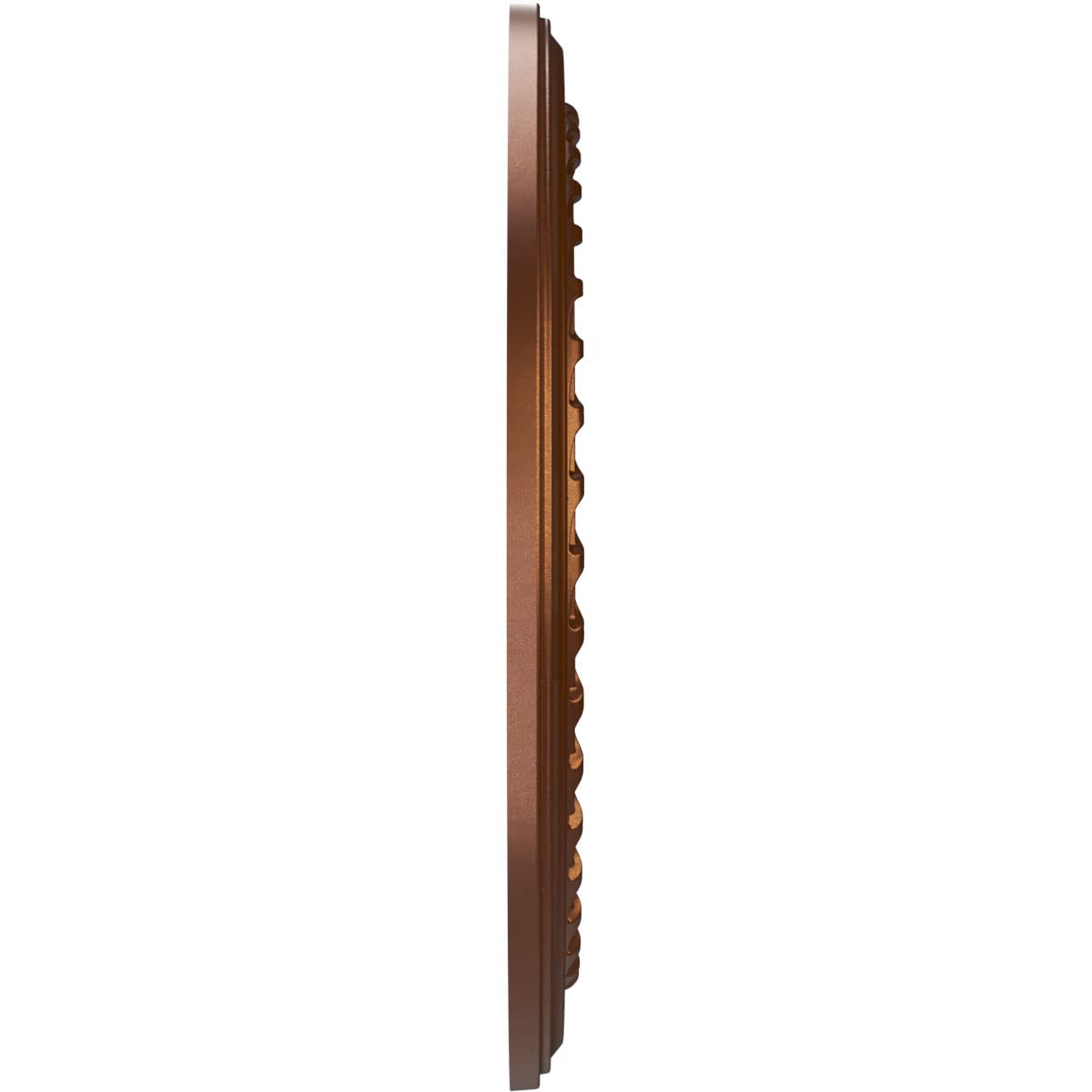 Ekena Millwork Cmp16Cocdc Cole Thermoformed Pvc Ceiling Medallion (Fits Canopies Up To 4 1/2), 16Od X 3 1/2Id X 1P, Metallic Dar