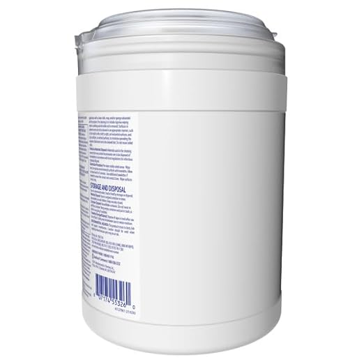 Diversey Oxivir Tb 101105152 Ready-to-Use Disinfectant Cleaning Wipes, Accelerated Hydrogen Peroxide, Standard 6x7-Inch Sheets, 160-Wipes, 1-Canister (Pack of 4)