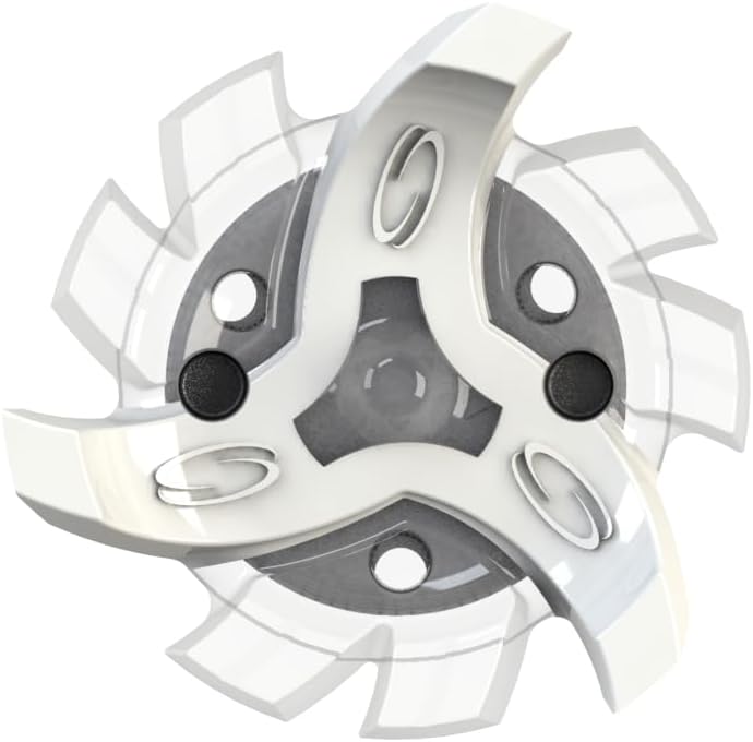 SoftSpikes Under Armour S3/Tour Flex Pro Pack - 18 Count, Silver/White