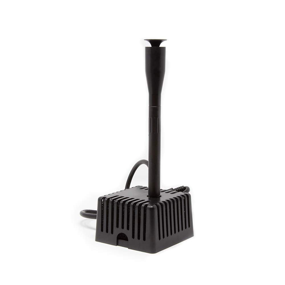 Beckett Corporation CGFK60 7207210 120 GPH 5 Watt Container Fountain Pump Kit for Patio Ponds, Container Fountains, Indoor and Outdoor Fountains, Black