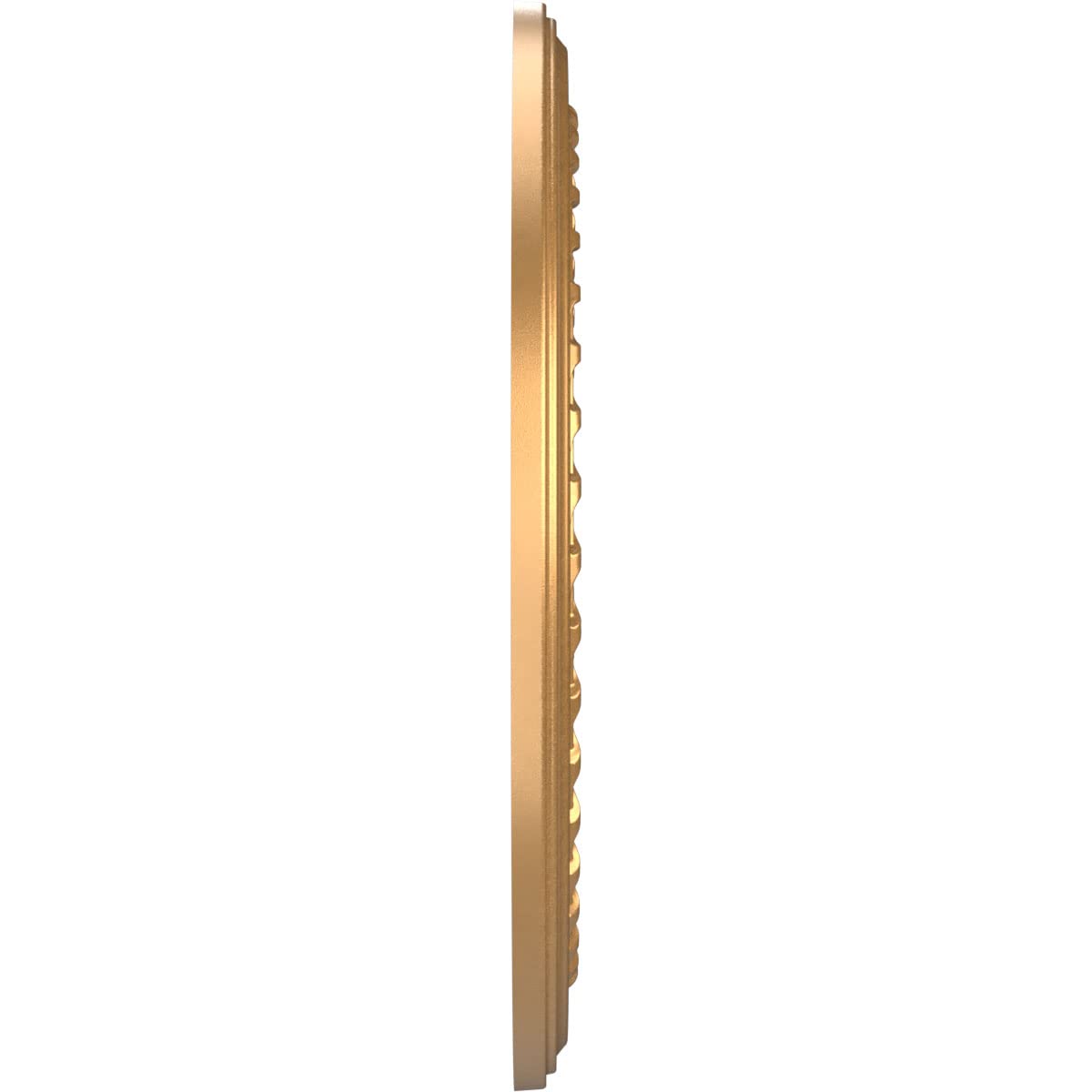Ekena Millwork Cmp13Cobgl Cole Thermoformed Pvc Ceiling Medallion (Fits Canopies Up To 4 1/4), 13Od X 3 1/2Id X 3/4P, Bright Coa